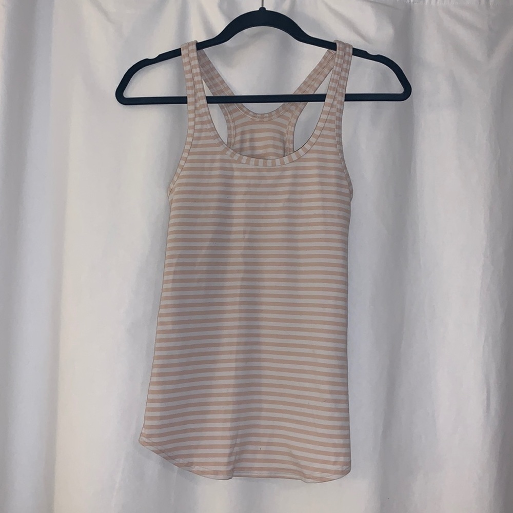 Lululemon striped tank size 4